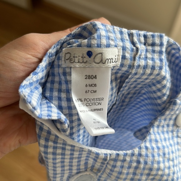 Petit Ami - Easter Bunny Embroidered JonJon - 6 Months - Picture 4 of 4